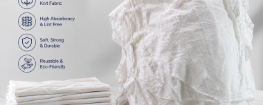 Premium Quality White Cotton Wiping Rags